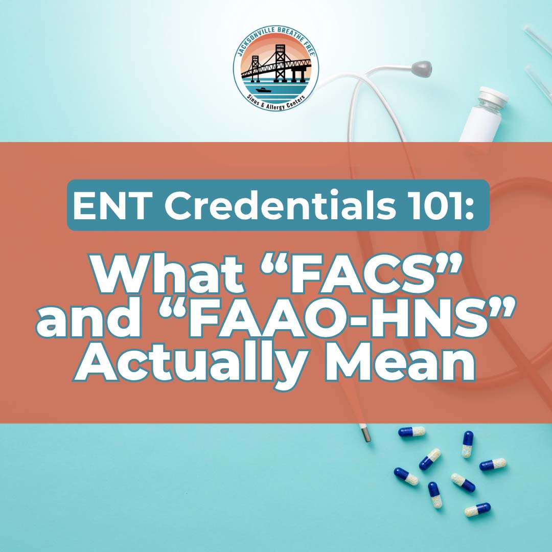 ENT Credentials 101 ENT Credentials 101