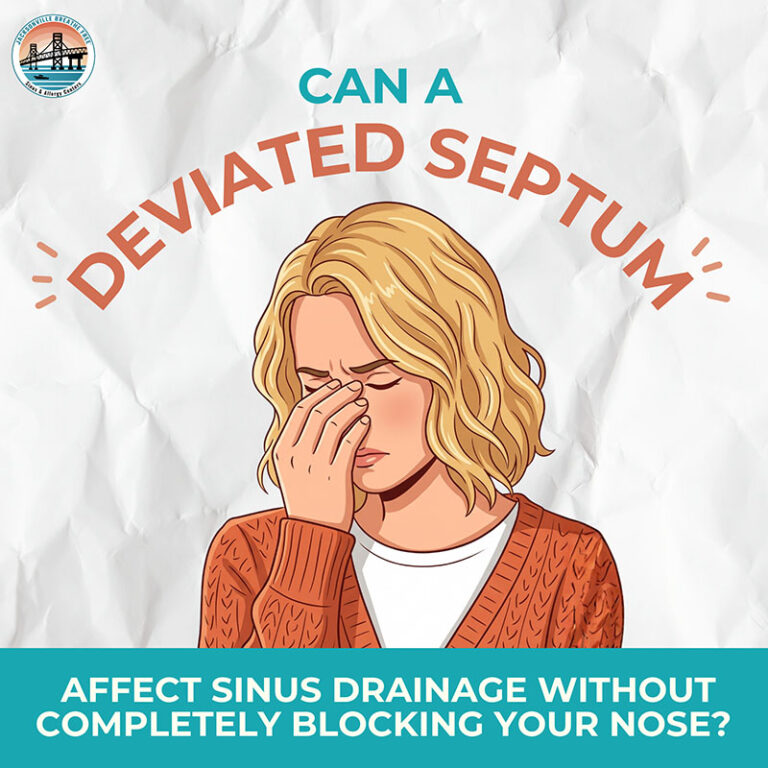 Can a Deviated Septum Affect Sinus Drainage Without Completely Blocking ...